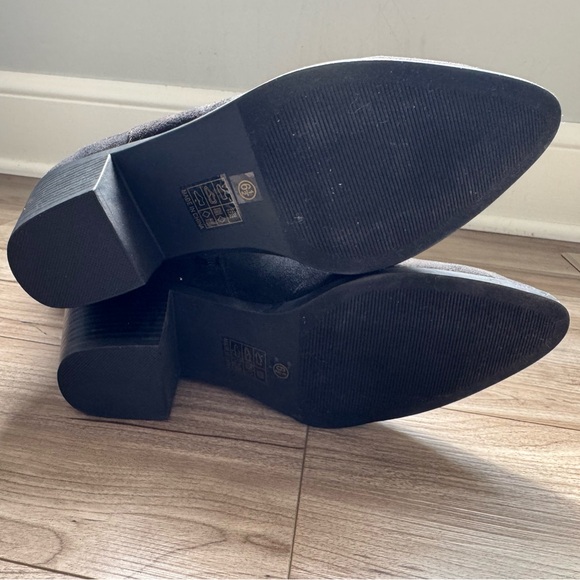 JOURNEE KAISON BOOTS Faux Slouchy Black Suede Women’s Size 6.5 Thigh High new - Picture 8 of 10